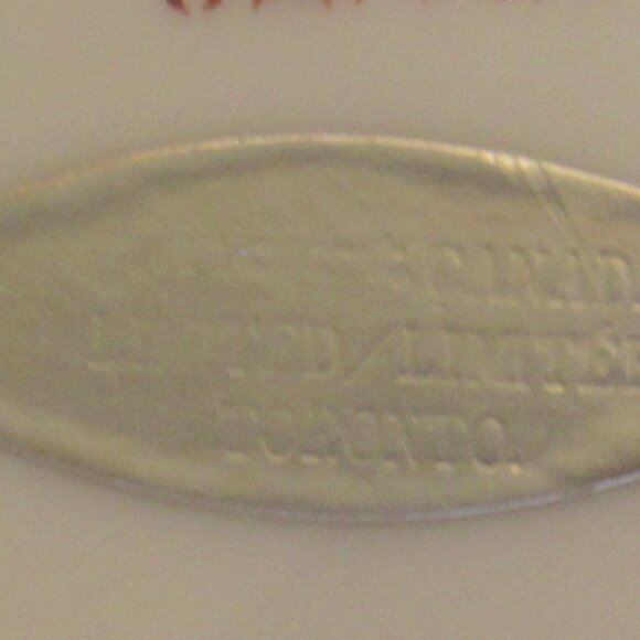 Garden Lovers Mauve Tea Cup and Saucer, Marvelous Mauve, Heavy Gold Gilt,   C111 - Picture 6 of 9